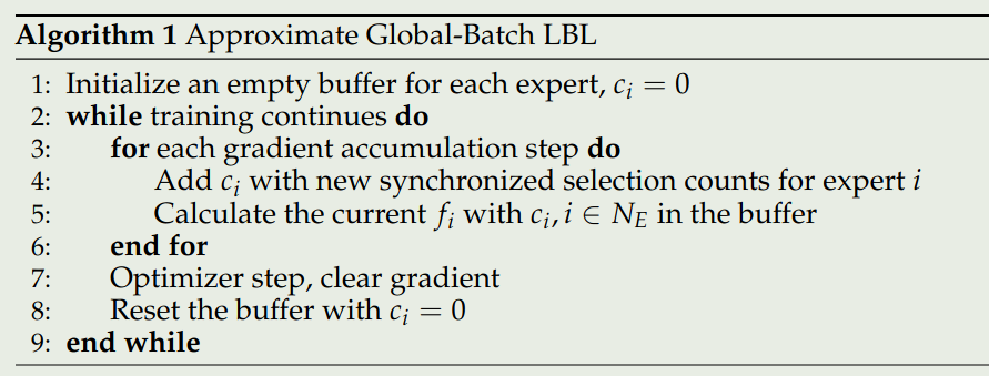 Approximate Global-Batch LBL
